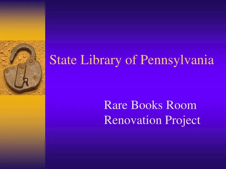 state library of pennsylvania