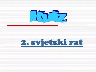 2 svjetski rat