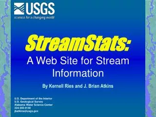 StreamStats: