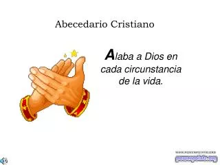abecedario cristiano
