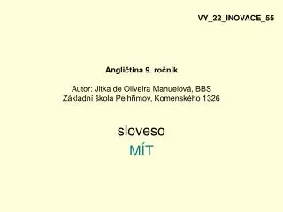 angli tina 9 ro n k autor jitka de oliveira manuelov bbs z kladn kola pelh imov komensk ho 1326