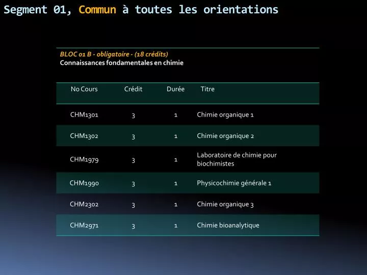 segment 01 commun toutes les orientations