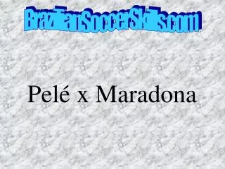 pel x maradona