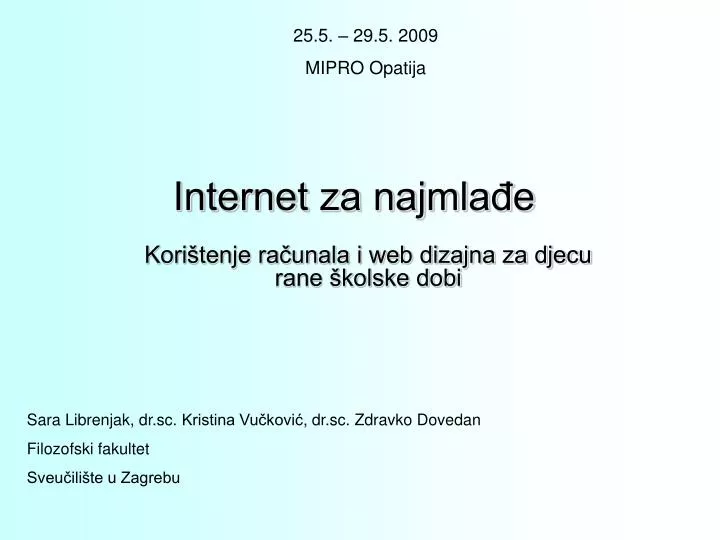 internet za najmla e