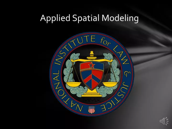 applied spatial modeling