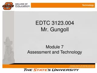 EDTC 3123.004 Mr. Gungoll