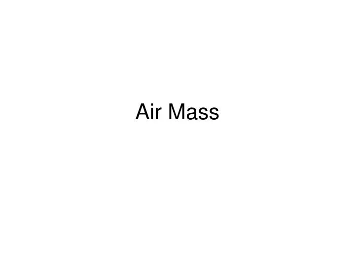 air mass