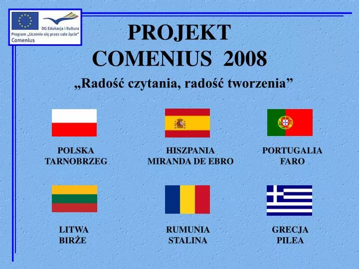 projekt comenius 2008