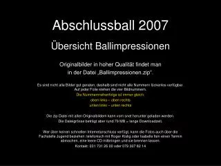 abschlussball 2007