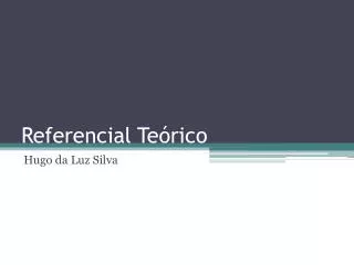 referencial te rico