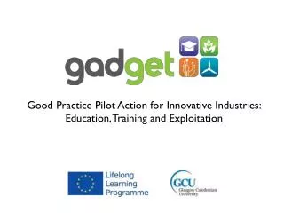 Good Practice Pilot Action for Innovative Industries: Education, Training and Exploitation