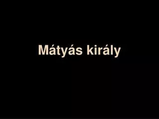 m ty s kir ly