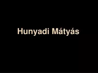 hunyadi m ty s