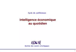 gestion des savoirs strat giques