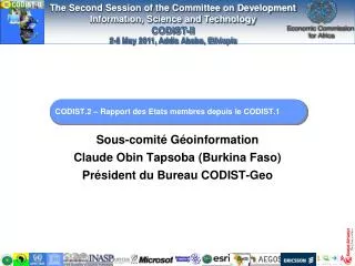 codist 2 rapport des etats membres depuis le codist 1