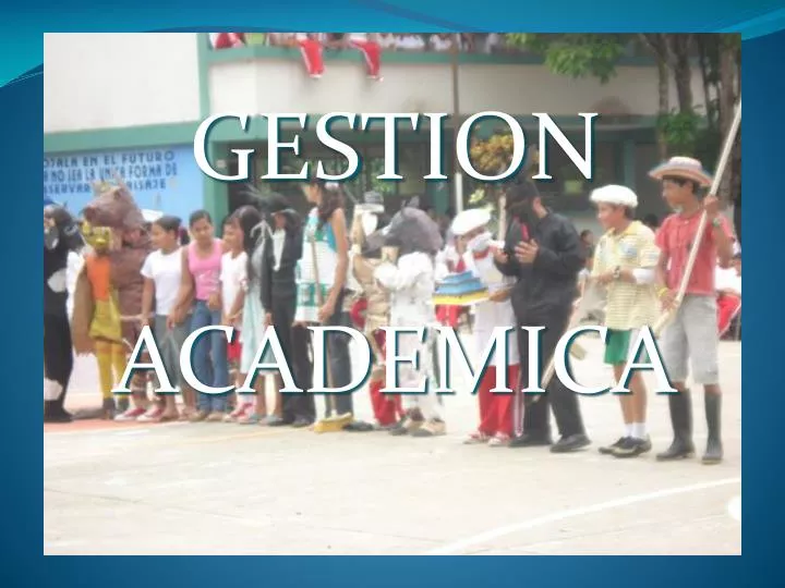 gestion academica