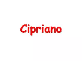 cipriano