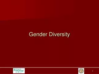 Gender Diversity