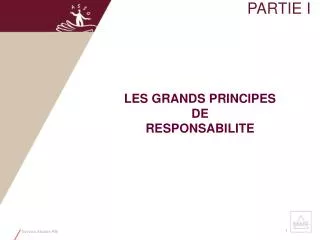 partie i