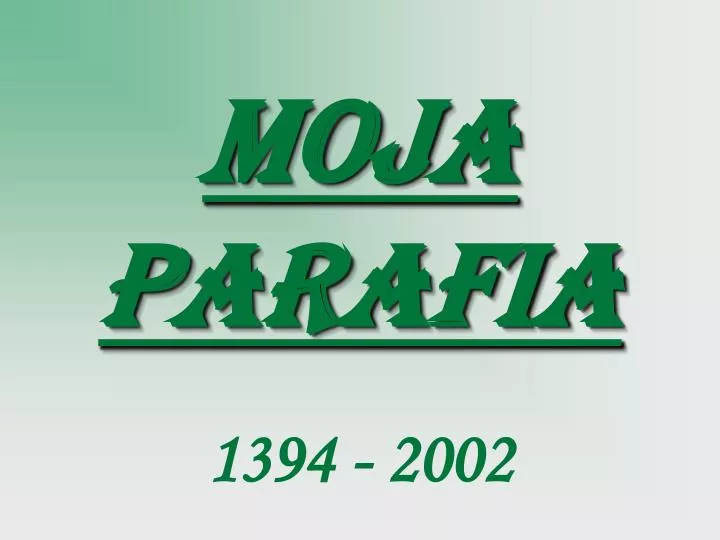 moja parafia