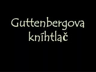 guttenbergova kn htla