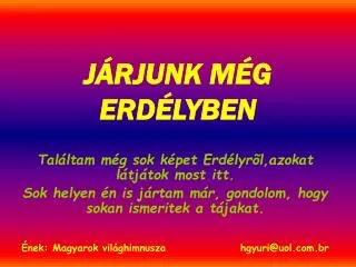 j rjunk m g erd lyben