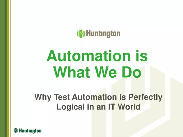 automation is what we do