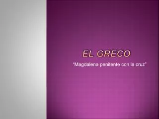 el greco