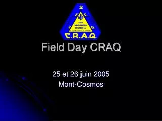 field day craq