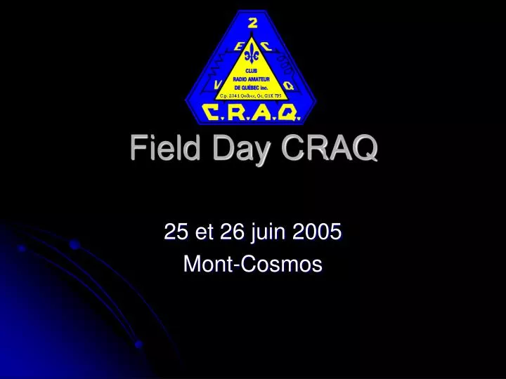 field day craq