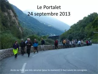 le portalet 24 septembre 2013