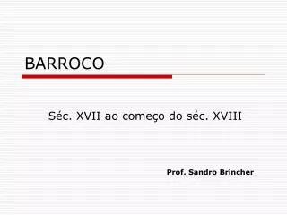 barroco