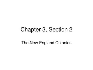 Chapter 3, Section 2