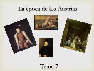 la poca de los austrias