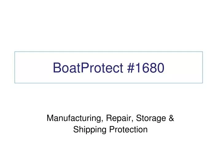 boatprotect 1680