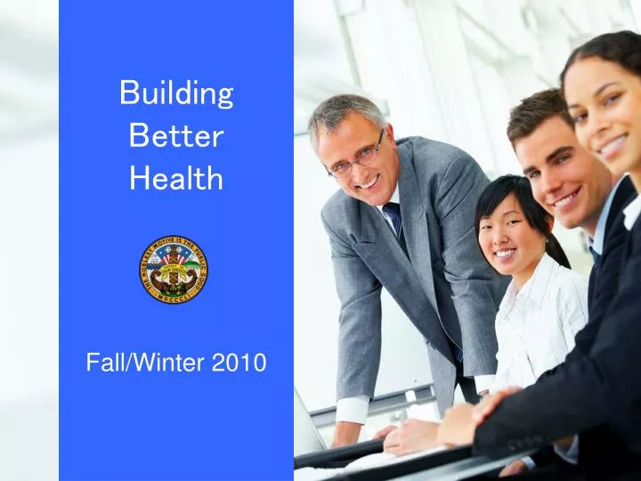 building better health