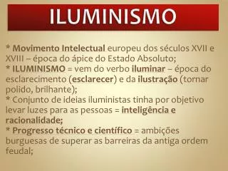 iluminismo