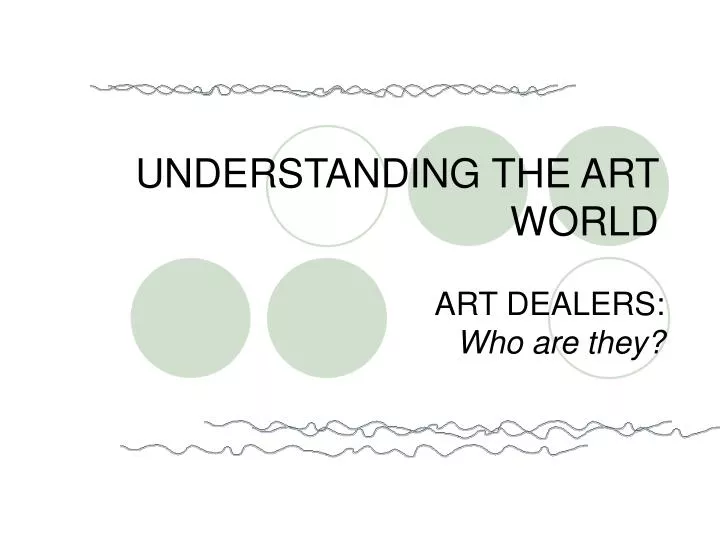 understanding the art world