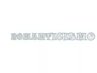 romanticismo