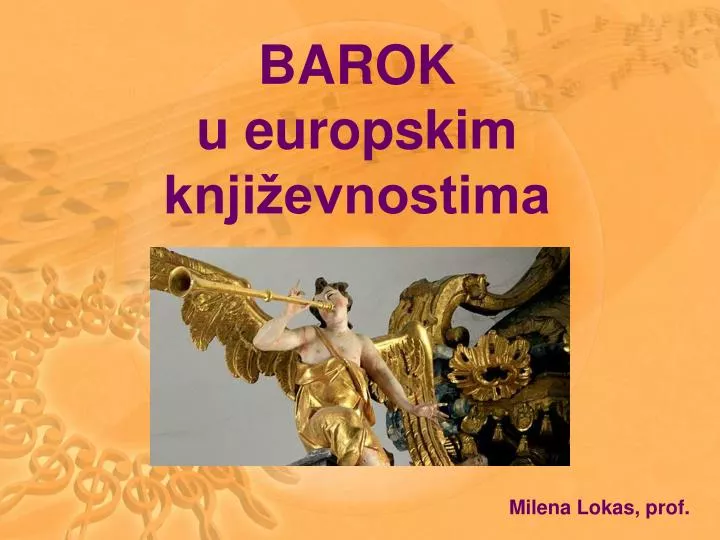 barok u europskim knji evnostima