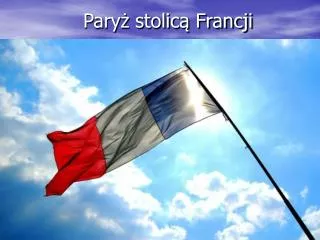 pary stolic francji