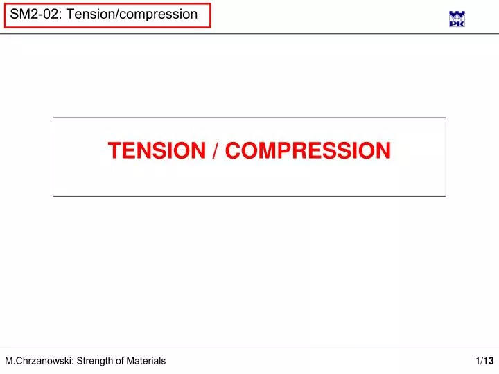 tension compression
