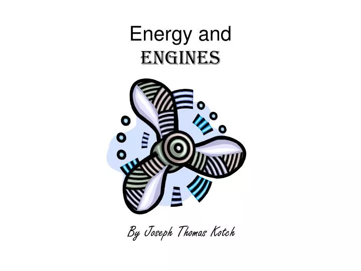 energy and engines