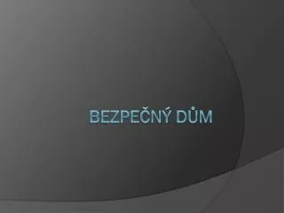 bezpe n d m