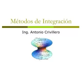 m todos de integraci n