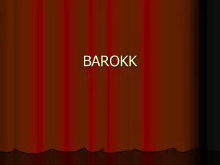 barokk