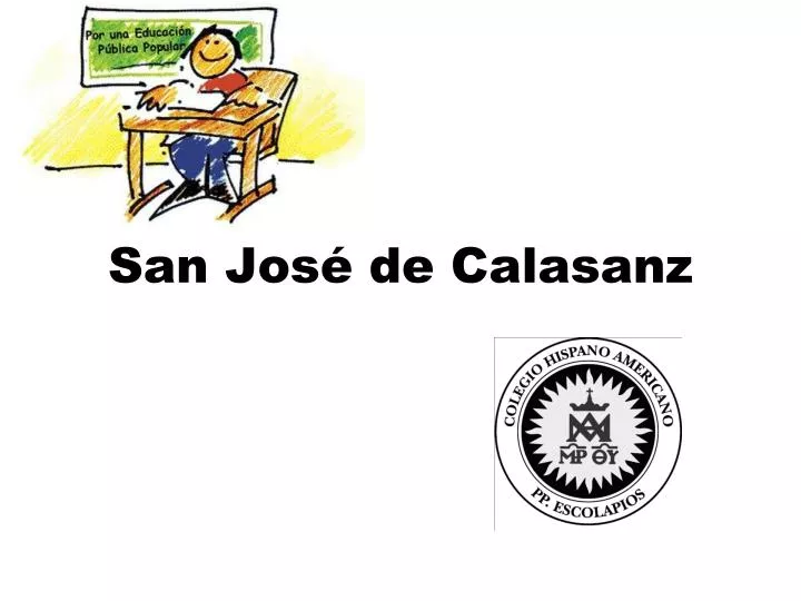 san jos de calasanz