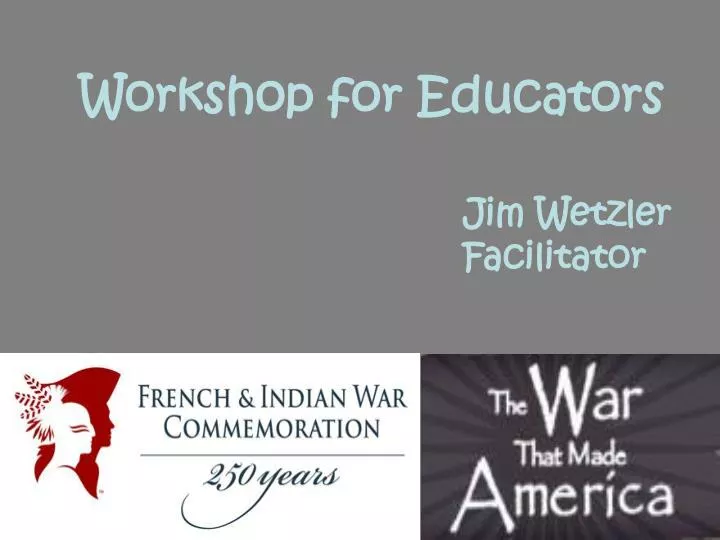 workshop for educators