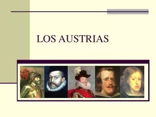 los austrias