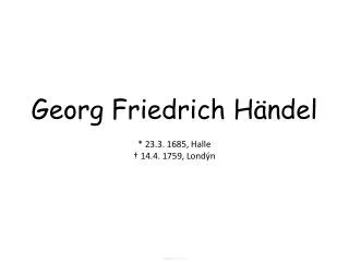 georg friedrich h ndel